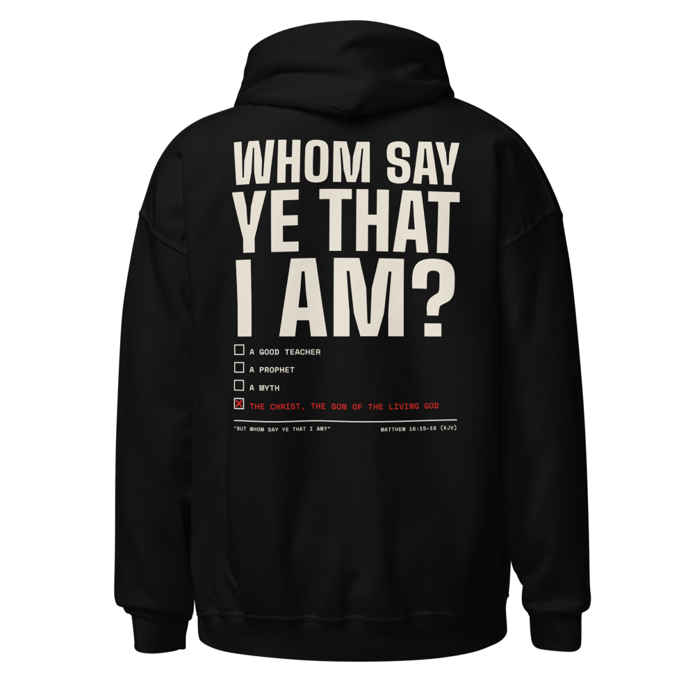 04 whom say ye bone red on black lc back
